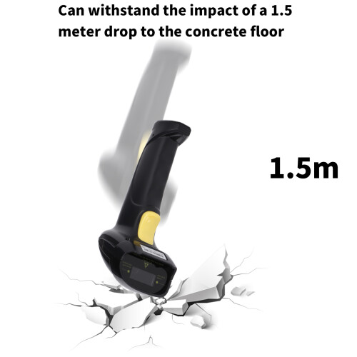 High-Speed Wired Barcode Scanner: Accurate & Ergonomic with USB Support 2