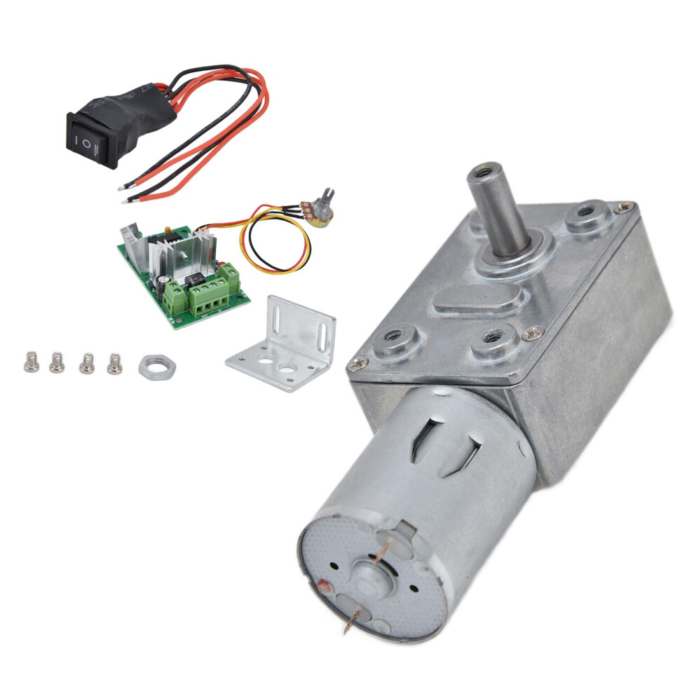 6V Gear Reduction Dc Motor With Turbo Worm Gear 20Rpm Jgy3706v 4021358231348