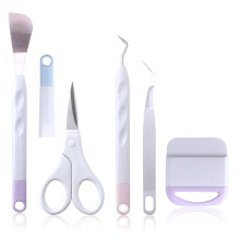 Craft Weeding Tool Set with Scraper Tweezers Spatula Scissors for Scrapbooking