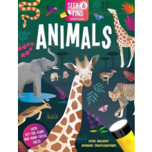 Seek and Find Animals by Lydia Halliday Hardcover Book