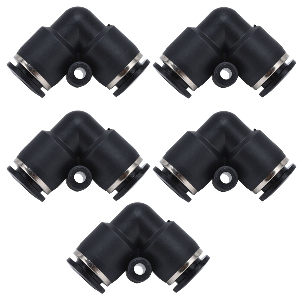 Pv Pneumatic Connector 10Pcs Abs Durable Gas Fit For Automation Equipment 5071358235128