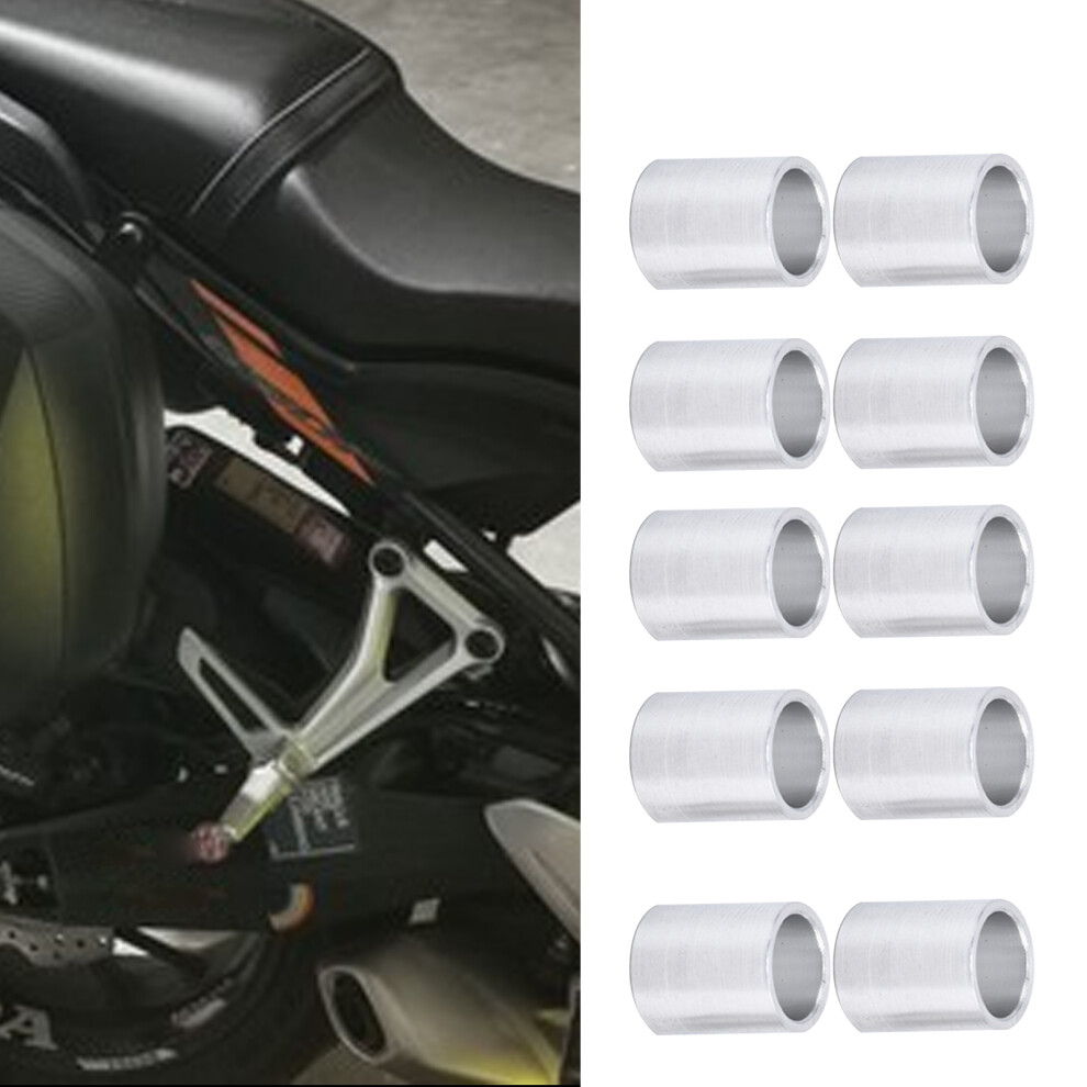 10Pcs Aluminium Alloy Round Spacers 10Mm/12Mm Unthreaded Support Fittings Au 5071358235586