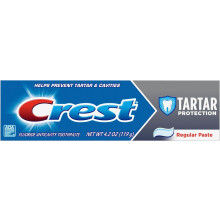 Dentifrice Crest antitartre, pâte ordinaire, 4,2 oz (119 g)