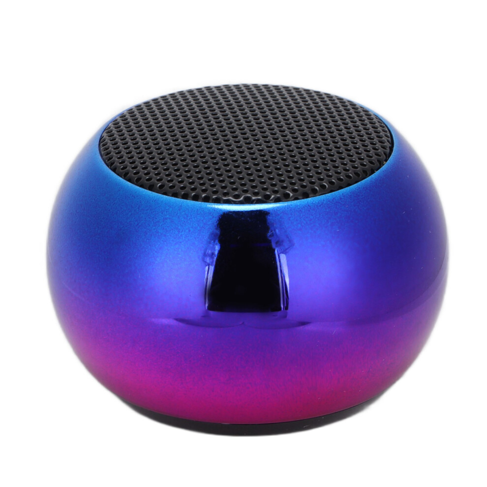 Mini Bluetooth Speaker Steel Cannon Electroplating Gradient Color 3W 6951358238062
