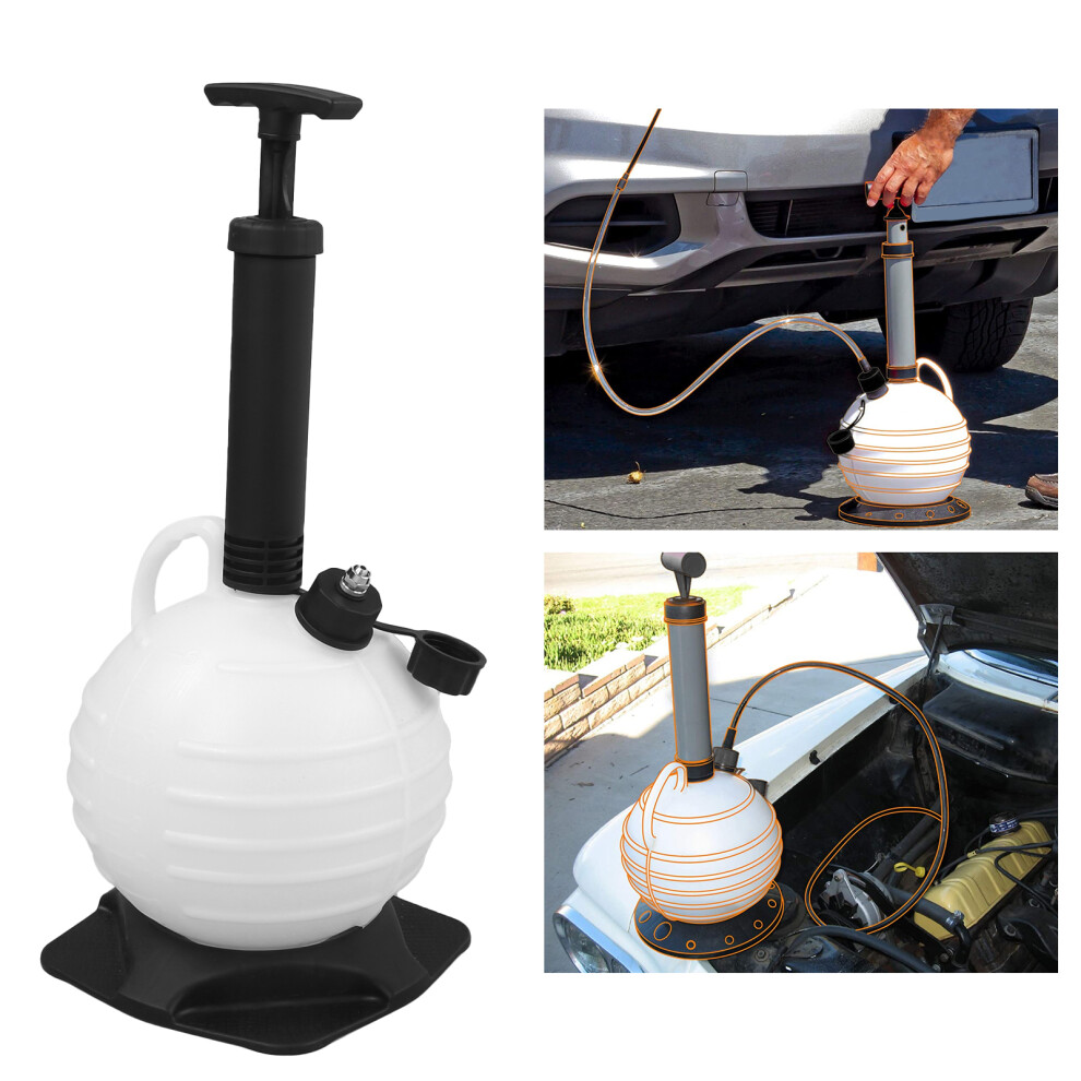 6L Manual Plastic Vacuum Oil Extractor for Auto, Bike, Mower-image-OPC-PMRRF5H-NEW