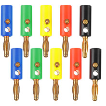 U54 fiche 4mm 38mm or rouge/noir/jaune/vert/bleu