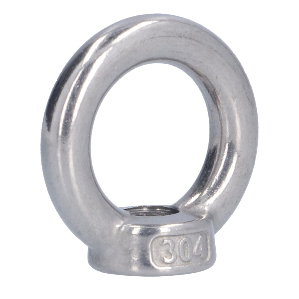 10Pcs M5 Stainless Steel Lifting Eye Nut For Heavy Duty Machinery 4981358238931