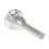 Solid Brass Tuba Mouthpiece Silver Plated 47mm Cup Diameter 11
