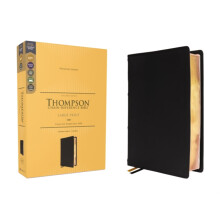KJV Thompson ChainReference Bible Large Print Genuine Leather Cowhide