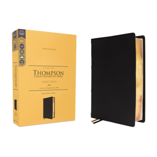 KJV Thompson ChainReference Bible Large Print Genuine Leather Cowhide