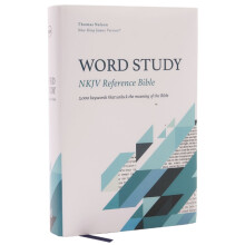 NKJV Word Study Reference Bible Hardcover Red Letter Comfort Print by