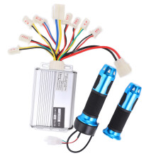 Regolatore per motore a spazzole 36V 1000W in alluminio e gomma