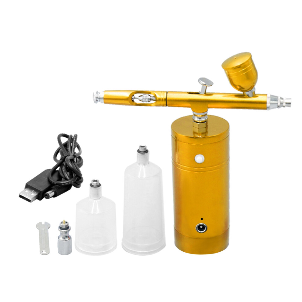 Portable Usb Rechargeable Airbrush Kit 0.3Mm Nozzle For Fx Makeup 4341358242404