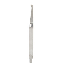 Orthodontic Stainless Steel Bracket Placement Tweezers Dental Forceps 16.5 cm