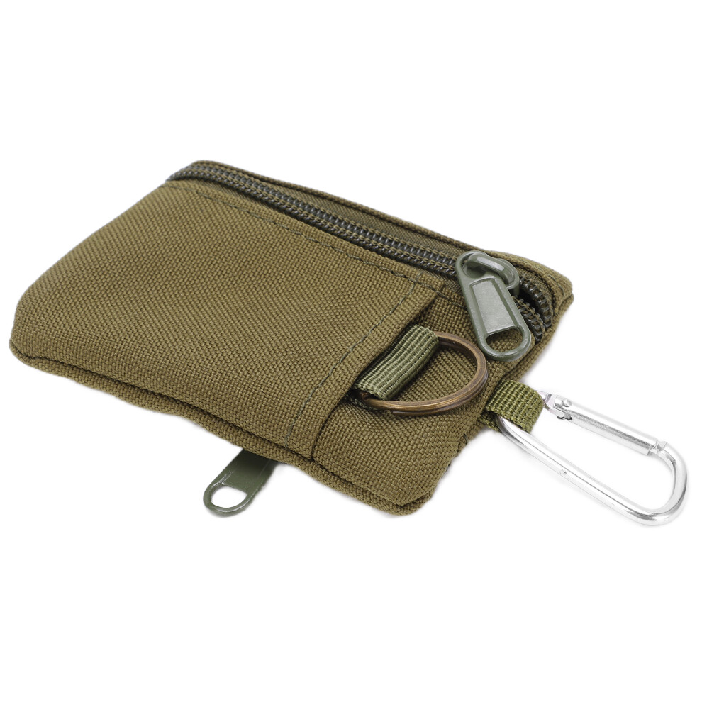Compact Green EDC Molle Pouch with Carabiner for Outdoor Adventure-image-OPC-PMRRHFN-NEW