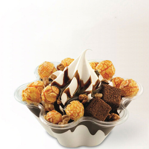 100 Pieces Ice Cream Bowl Single Use Chocolate Dessert Cup Kitchen 1