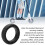 Pneumatico solido cavo 8.5x2.0 per M365, nero 11