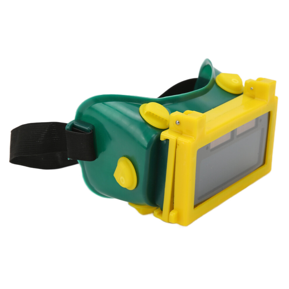 High-Impact Welding Goggles With Auto Dimming & Uv Protection Head-Mounted 7651358246867