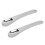 2PCS Augencreme Löffel Edelstahl Make-Up 2