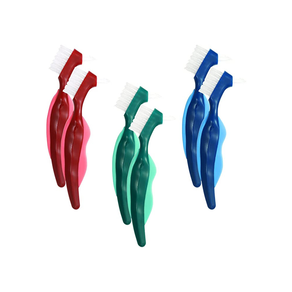 Light Denture Brush Wear-Resistant Toothbrush Double-Sided Toothbrushes