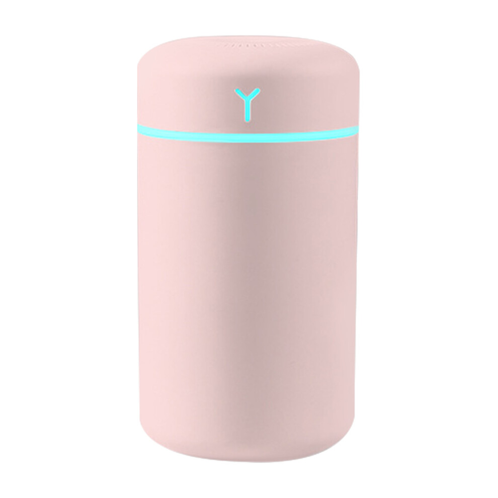 (Pink) Air Humidifier Diffuser with Night Light Bedroom Interior Mist Maker-image-OPC-PMRS59G-NEW