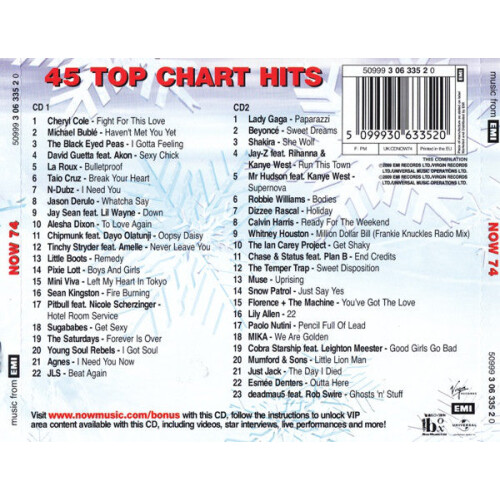 Now That's What I Call Music! 74 [2 CDs] 2