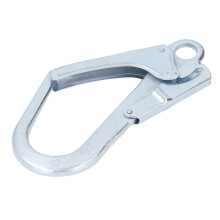 Sicherheitshaken, 22 kN Tragkraft, verzinkter