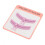 Wimperntrennwerkzeug, Silikon, waschbar, 9