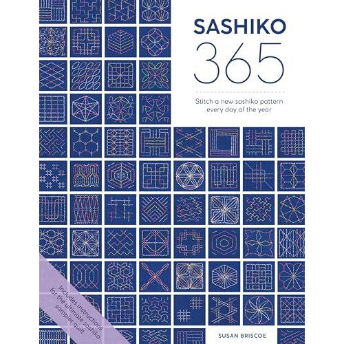 Sashiko 365 by Susan Author Briscoe Paperback Book