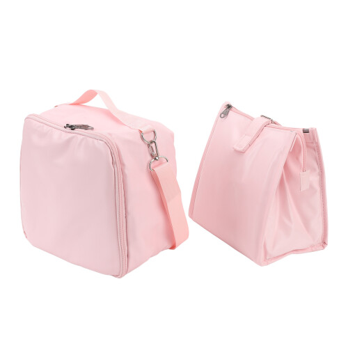 2 Stück isolierte Lunchtaschen aus PU-PVC, 2
