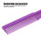 Pettine da tasca professionale viola, lungo 20,4 cm 3