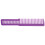 Pettine da tasca professionale viola, lungo 20,4 cm 7