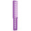 Pettine da tasca professionale viola, lungo 20,4 cm 16