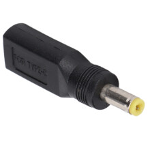 Mini connettore Type-C femmina a maschio DC a Type-C nero
