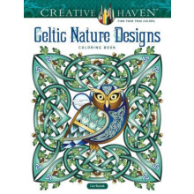Creative Haven Celtic Nature Designs Coloring Book by Cari Buziak Pape