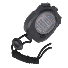 2-Reihen Digital Sports Timer Wasserdichter Stoppuhr 1,9" LED-Bildschirm