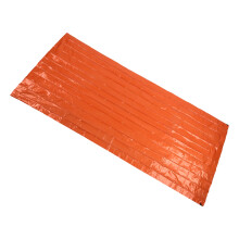 Notfall-PE-Aluminium-Überlebenssack Orange, Mehrzweck für Camping & Notfallsituationen