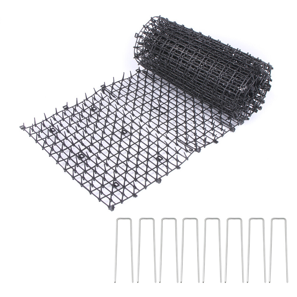 Garden Cat Proof Net Mat 200x28cm Black Cat Repellent Fence Mesh-image-OPC-PMRS7ZB-NEW