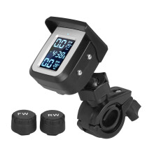 Solar Wireless Motorrad-Reifendrucküberwachungssystem mit 2 Sensoren