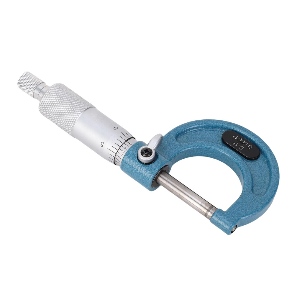 Outside Micrometer 0-1 In Range 0.0001 In Graduation Professional Machinist Tool With Protective Box 9067246546762
