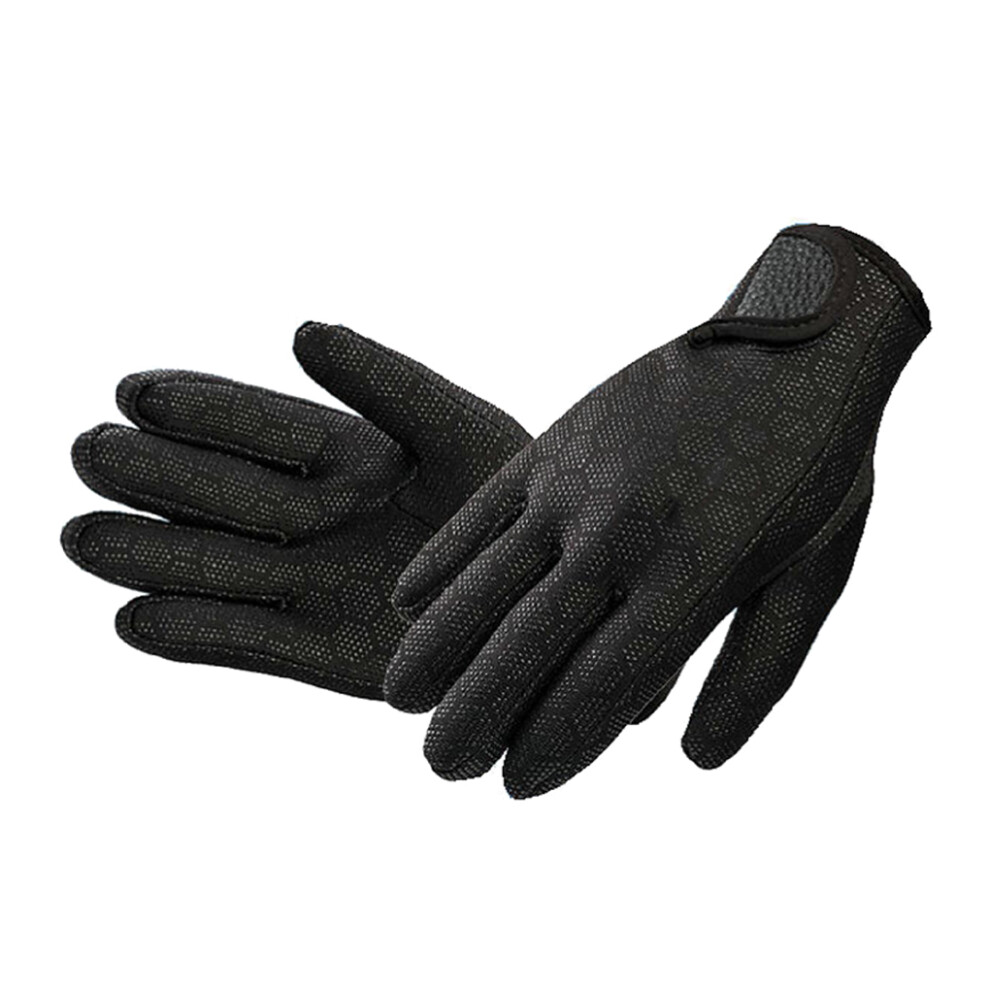 (Black, L) 1 Pair Sports Gloves Mitten Swimming Mitts Professional Beginner-image-OPC-PMRSDGP-NEW