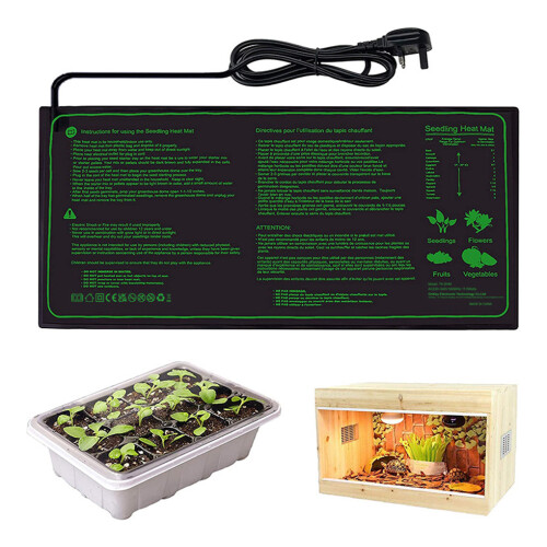Seedling Heating Mat Hydroponic Clone Starter Pads Garden Supplies 1
