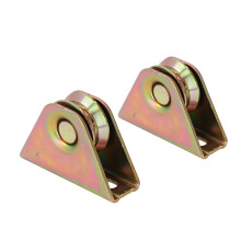 2 STÜCKE V-Nut-Radscheibe 38 mm Verzinkte
