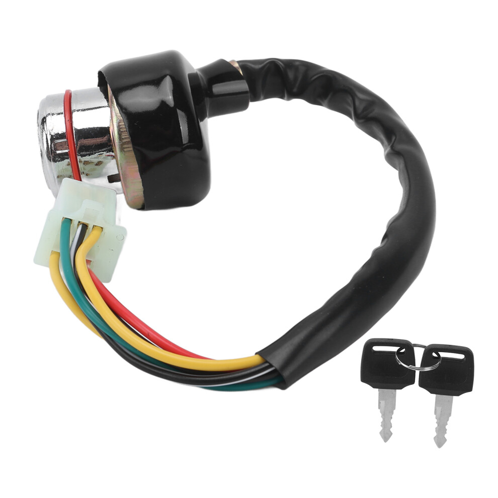 9 Hole Ignition Switch With 6 Wires & 2 Keys For Chinese 50Cc-125Cc Atv Go Kart 9321358257672
