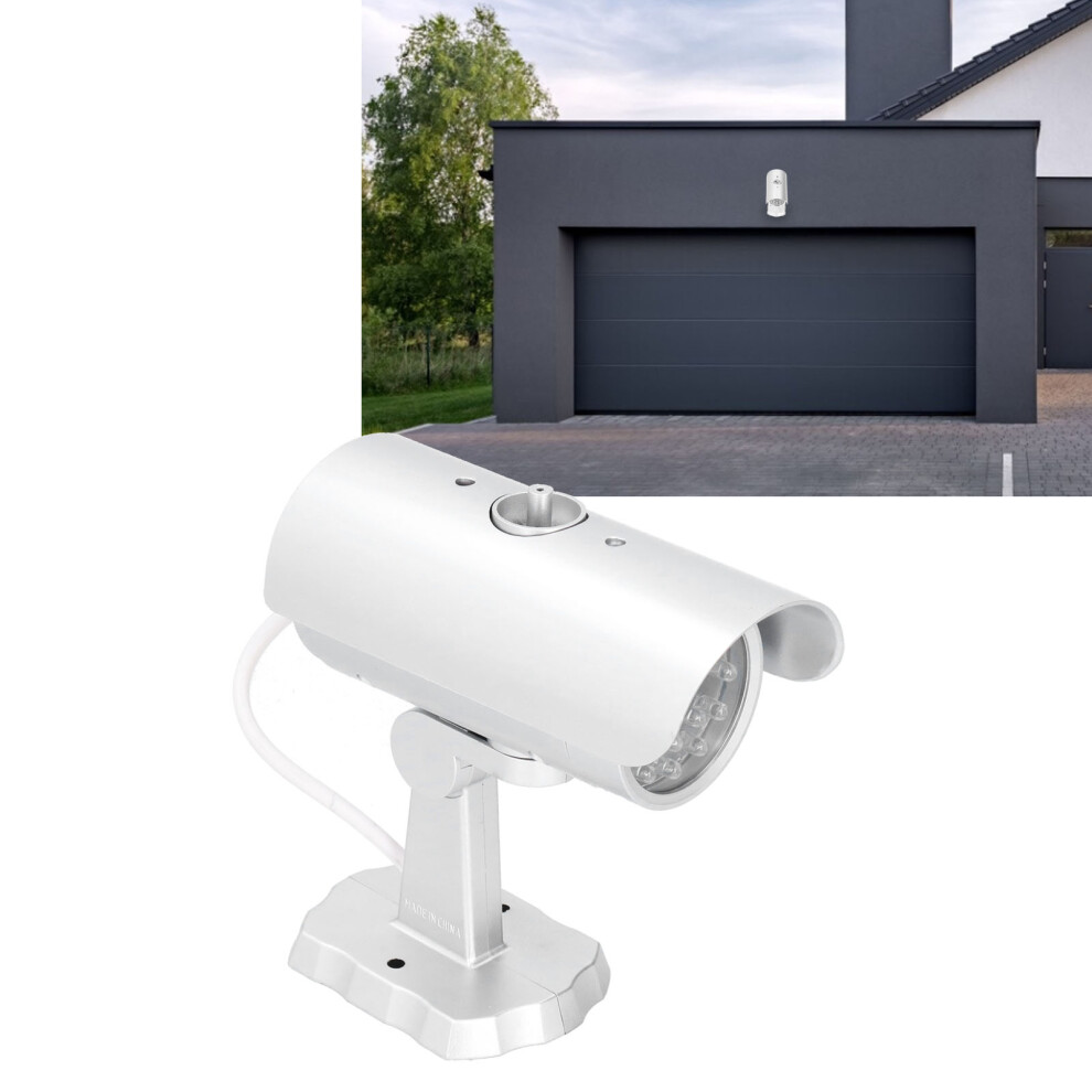 Easy Install Dummy Cctv Camera With Realistic Design & Led Flash Light 4381358257879