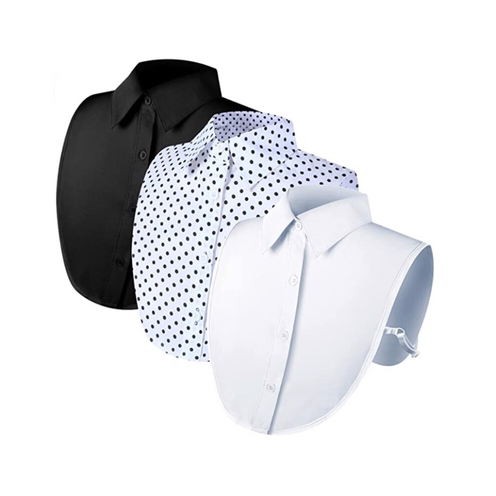 3pieces Easy To Wear And Versatile Fake Collar For Women Effortlessly-image-OPC-PMRSRHX-NEW