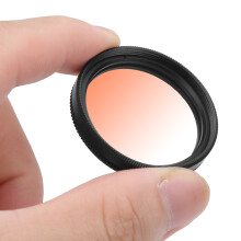 37 mm Gradient-Orangen-Filter, wasserdicht, mehrschichtig beschichtet für Kameras