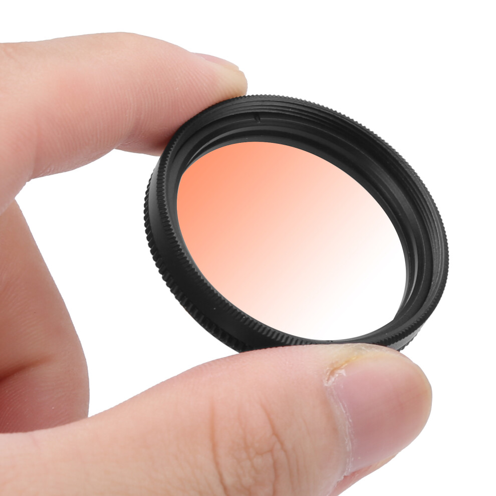 37Mm Gradient Filter Multi-Layer Coating Waterproof Lens Filter For Camera Orange 8761358260844