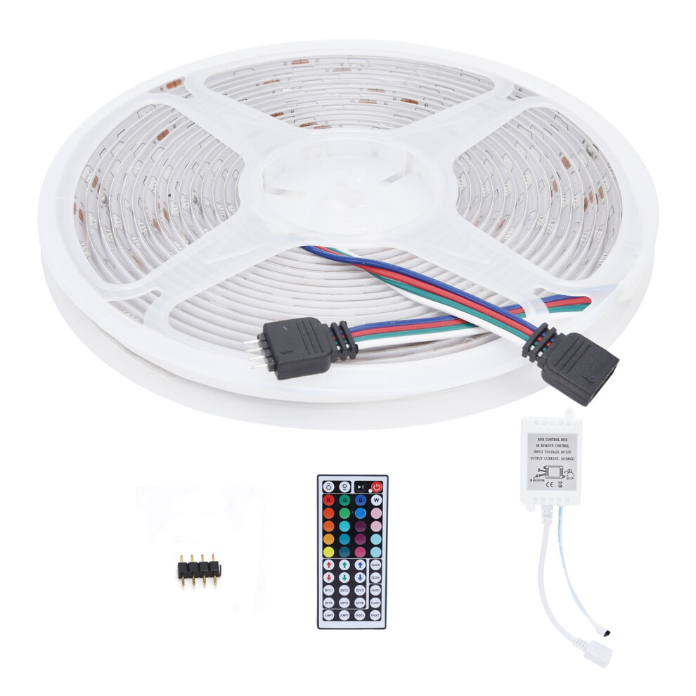 16.4ft RGBW LED Light Strip with Remote, 150 Beads, IP65-image-OPC-PMRSVXD-NEW