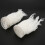 6pcs White Nylon Billiard Pockets, 7.2cm Web Diameter 9
